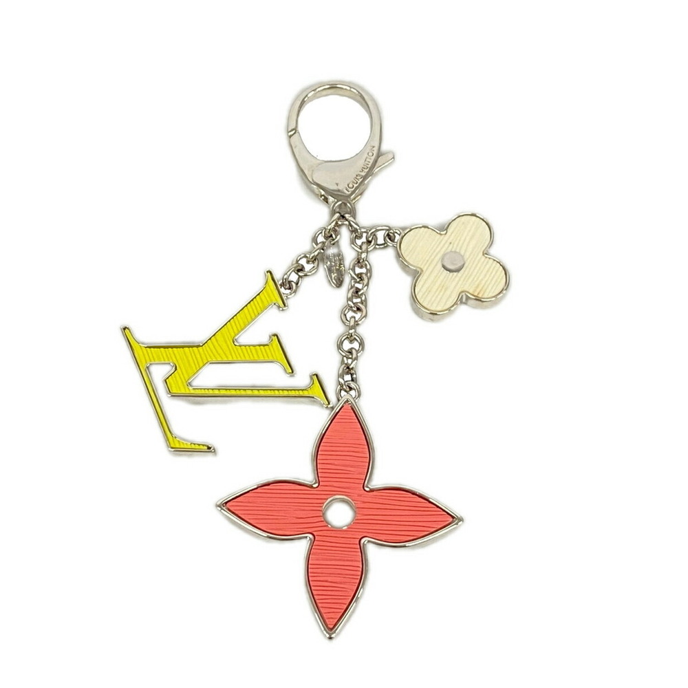 Louis Vuitton Epi Leather Keychain/Charm, Bijou Sac Fleur de M99256, Pink, Wh...